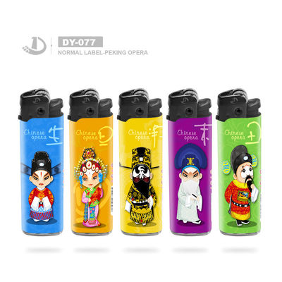 Mini allume-cigare en plastique à gaz à roue de silex rechargeable de Dongyi