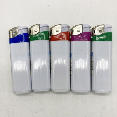 Dy-588 Disposable électrique Sollid Color Lighter demande personnalisée pour la cigarette