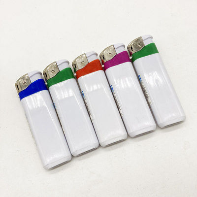 Dy-588 Disposable électrique Sollid Color Lighter demande personnalisée pour la cigarette