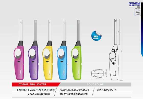 Dy-B007 Allume-gril à gaz rechargeable pour l'extérieur ou à la maison