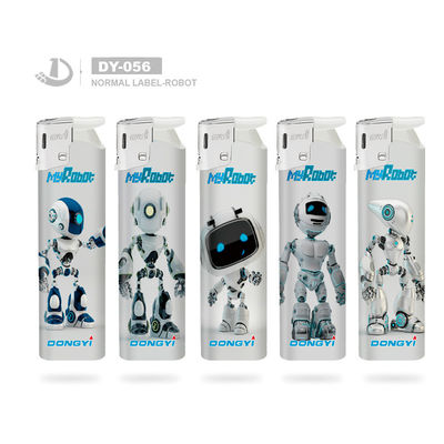 Fumeur frais de couleur solide briquet plastique allume-cigare électrique pour la promotion durable