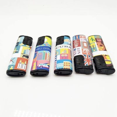 Légère électrique à fumer étanche au vent de 81 mm de long avec logo et modèle personnalisés N° DY-F001