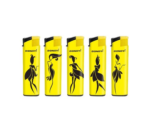 Logo personnalisé OEM Modèle en plastique NO. DY-F013 Allumeur étanche au vent avec avantage
