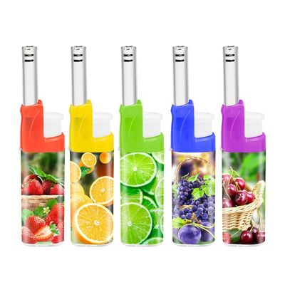 Design Cigaret Candle Picnic allumettes à gaz pour cuisiniers sur demande personnalisée Remplaçable