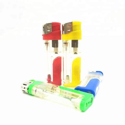 Cinq couleurs en plastique LED Cakmak électronique rechargeable allume-cigare à gaz
