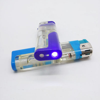 Lampe à LED blanche à cinq couleurs à flamme douce allumeur électronique à gaz allumeur de cigare rechargeable