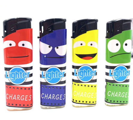 Cigarette électronique à usage unique ou rechargeable EU Standard Gas Lighter avec cinq couleurs