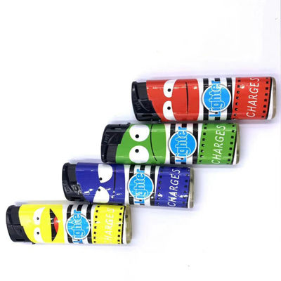 Cigarette électronique à usage unique ou rechargeable EU Standard Gas Lighter avec cinq couleurs
