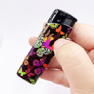 Cigarette électronique à usage unique ou rechargeable EU Standard Gas Lighter avec cinq couleurs