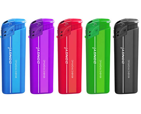 Acceptation de couleurs OEM allume-cigare à gaz rechargeable jetable avec logo certifié MSDS