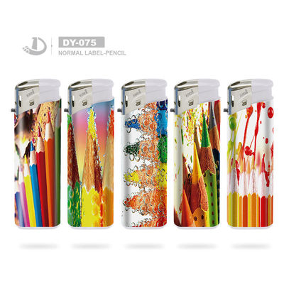 Allume-cigarettes en plastique coloré et stable avec modèle anti-enfants N° DY-075