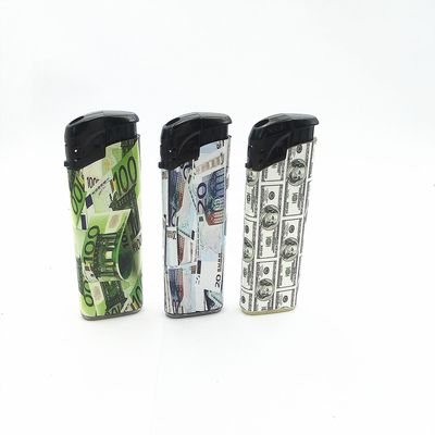 8.2*2.6*1.14CM allume-cigare en plastique pour promotion cadeau rechargeable / jetable