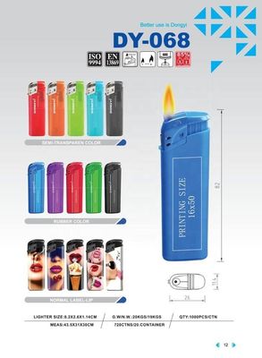 Appareil électrique à allumette en plastique à usage unique/rechargeable Appareil à allumette à fumer EUR Standard ISO9994 Torche