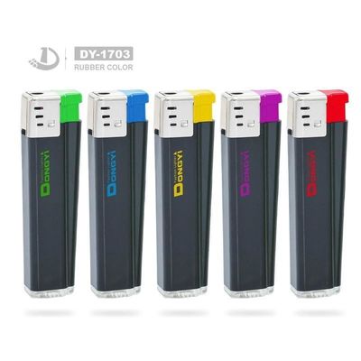 8.1*2.24*8.1CM Dy-1703 personnalisable cinq couleurs unique allumeur en plastique