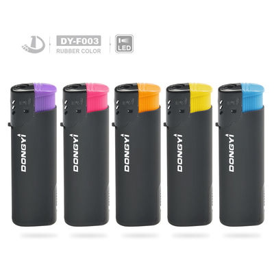 Cadeau pour homme Dy-F003 Lampe à LED électronique Rechargeable Windproof Gas Lighter personnalisation