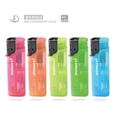 Cadeau pour homme Dy-F003 Lampe à LED électronique Rechargeable Windproof Gas Lighter personnalisation