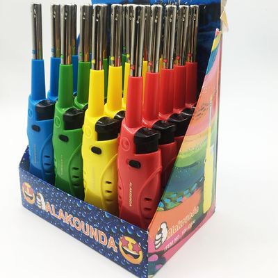 18.5*2.02*4.09cm Gas BBQ Lighter en 5 couleurs avec et Design