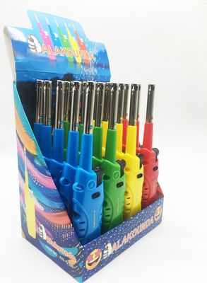 18.5*2.02*4.09cm Gas BBQ Lighter en 5 couleurs avec et Design