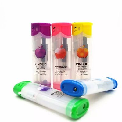 DY-F005 allume-feu en plastique résistant au vent rechargeable multicolore pour modèle N° DY-F005