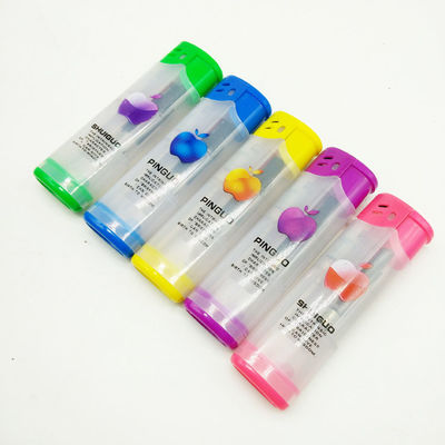 DY-F005 allume-feu en plastique résistant au vent rechargeable multicolore pour modèle N° DY-F005