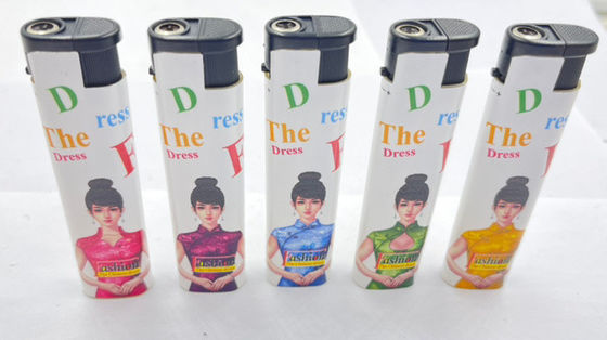 Donyi DY-F028 allume-cigare au butane en plastique avec étiquette et modèle le moins cher N° DY-F028