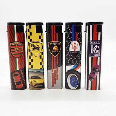 Fournir un briquet à gaz étanche au vent avec option de personnalisation et acceptation OEM