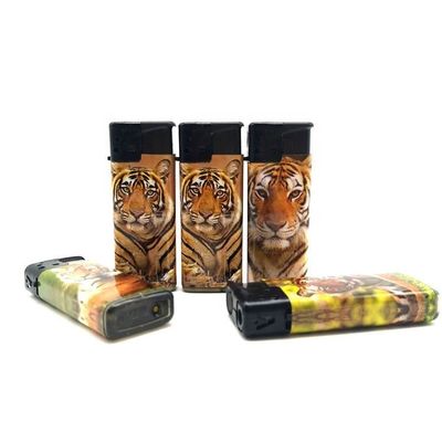 Carton imprimé sur mesure allume-cigare électrique résistant au vent Remplaçable et personnalisable