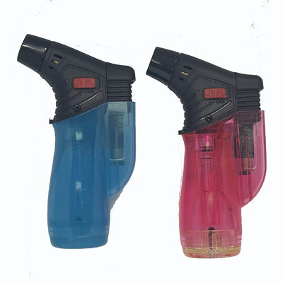 Logo personnalisé allume-cigare Pistolet honnête lampe de poche en métal Fumer des allume-cigares pour le luxe