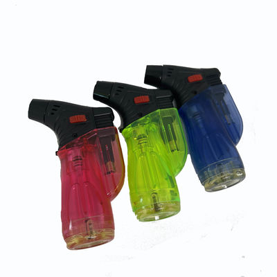 Logo personnalisé allume-cigare Pistolet honnête lampe de poche en métal Fumer des allume-cigares pour le luxe