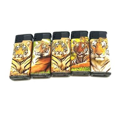 Torche à étiquette tigre personnalisée pour le marché européen et américain Modèle NO. DY-F007 Torche