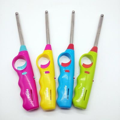 2022nouveau développer cuisine en plastique rechargeable longue lampe de barbecue à gaz avec tube métallique Dy-B009