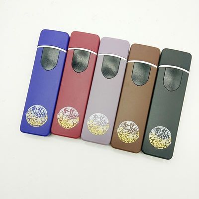 L'empreinte digitale activée USB allumeur rechargeable USB01 Logo personnalisé 8,2*2,3*0,95 cm